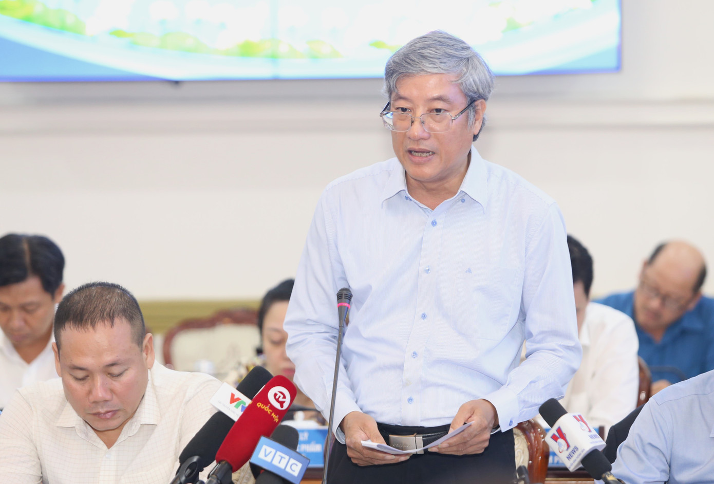 Phó Viện trưởng Viện Nghiên cứu phát triển TPHCM Phạm Bình An. Ảnh: Ngô Tùng. Phó Viện trưởng Viện Nghiên cứu phát triển TPHCM Phạm Bình An. Ảnh: Ngô Tùng.