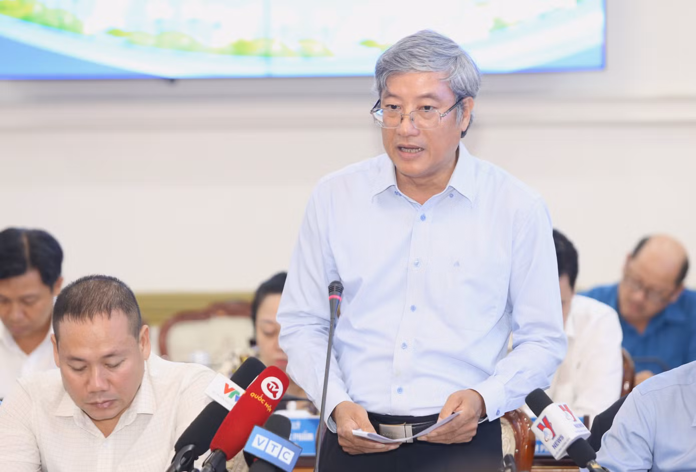 Phó Viện trưởng Viện Nghiên cứu phát triển TPHCM Phạm Bình An. Ảnh: Ngô Tùng.