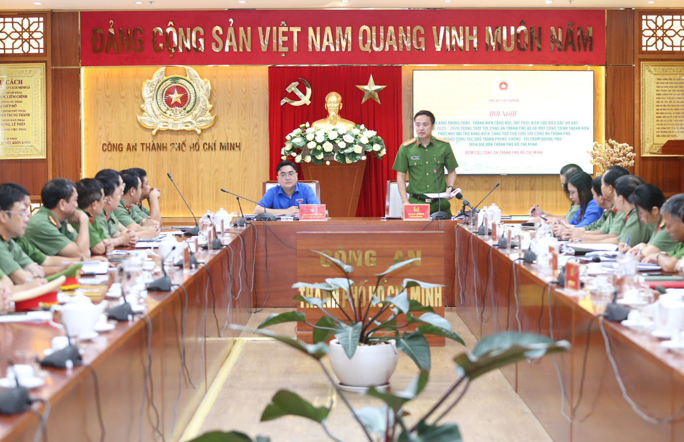 Quang cảnh hội nghị. Ảnh: Ngô Tùng Quang cảnh hội nghị. Ảnh: Ngô Tùng