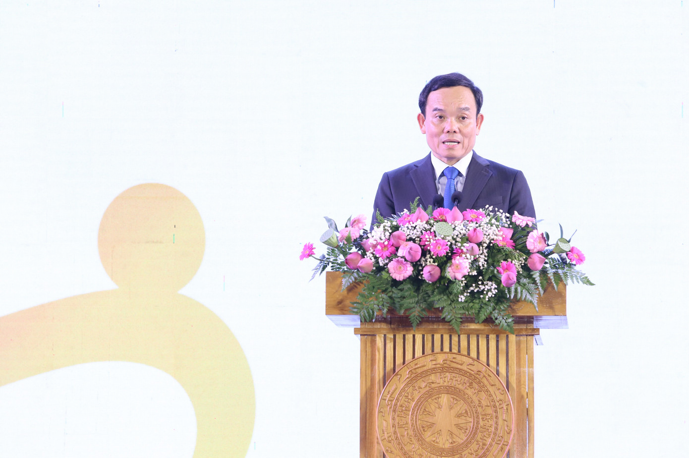 Phó Thủ tướng Trần Lưu Quang phát biểu tại chương trình. Ảnh: Ngô Tùng