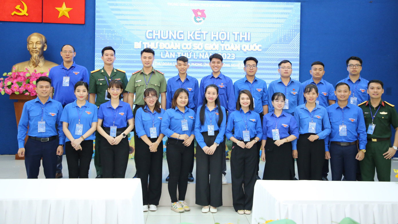 Gương mặt 20 thí sinh tranh tài đêm Chung kết Bí thư Đoàn cơ sở giỏi toàn quốc năm 2023. Ảnh: Ngô Tùng Gương mặt 20 thí sinh tranh tài đêm Chung kết Bí thư Đoàn cơ sở giỏi toàn quốc năm 2023. Ảnh: Ngô Tùng