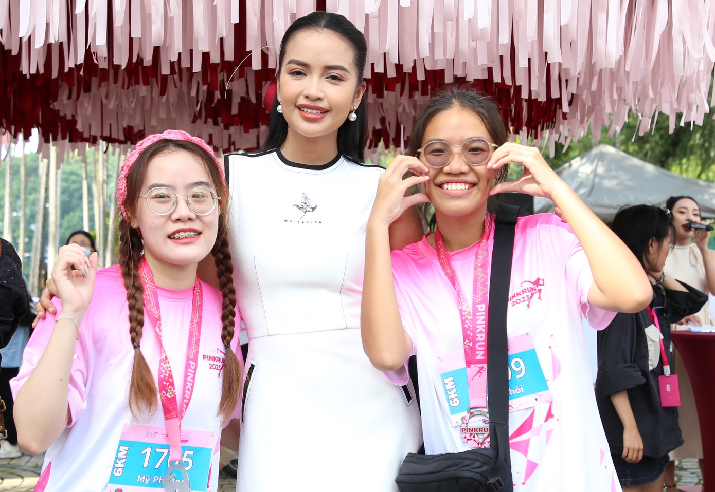 Ngày hội có sự tham gia đồng hành của Hoa hậu Hoàn vũ Việt Nam 2023 Ngọc Châu, Á hậu Thảo Nhi Lê - Đại sứ Nón hồng BCNV…