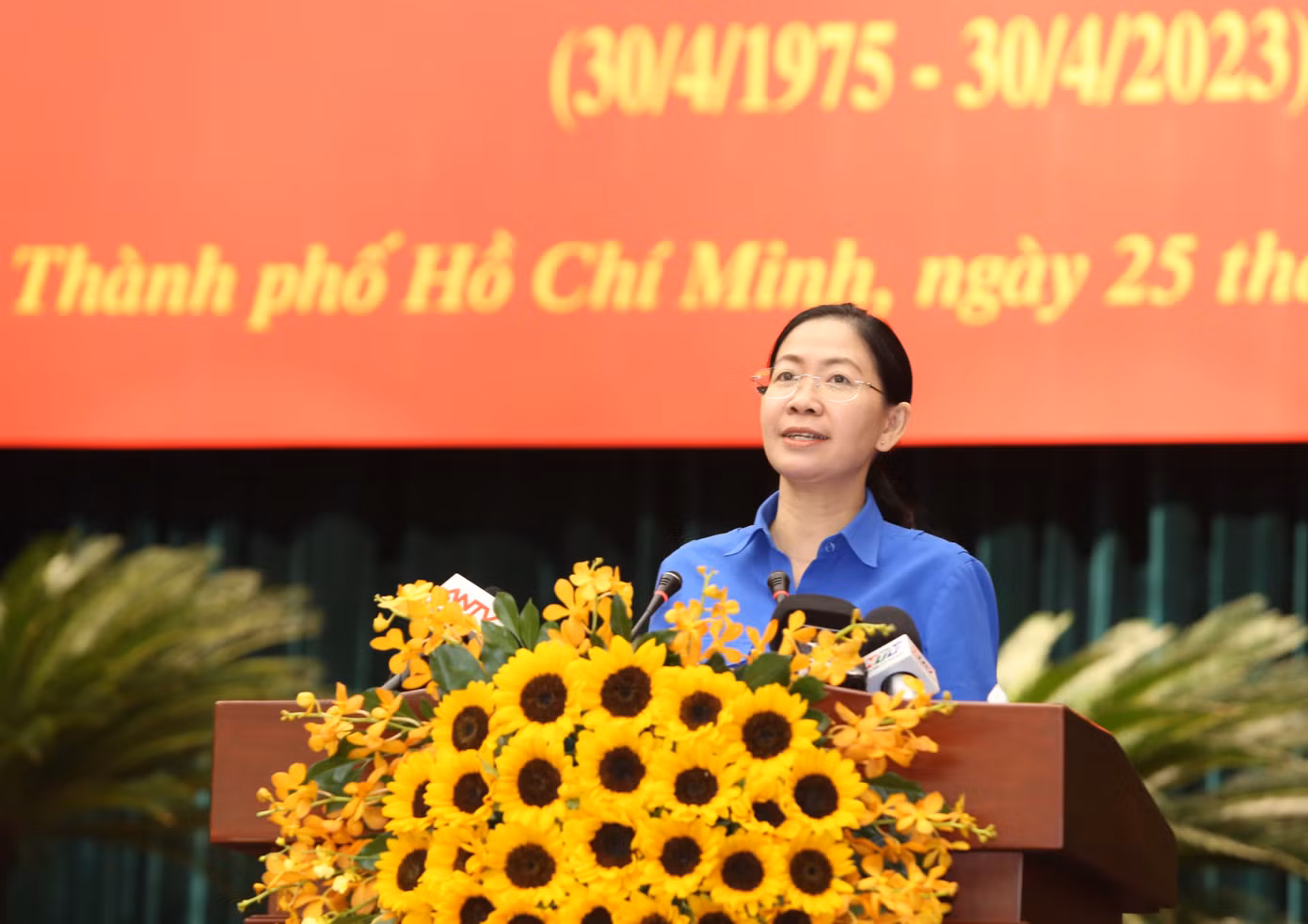 Bí thư Thành Đoàn TPHCM Phan Thị Thanh Phương phát biểu tiếp nối truyền thống. Bí thư Thành Đoàn TPHCM Phan Thị Thanh Phương phát biểu tiếp nối truyền thống.