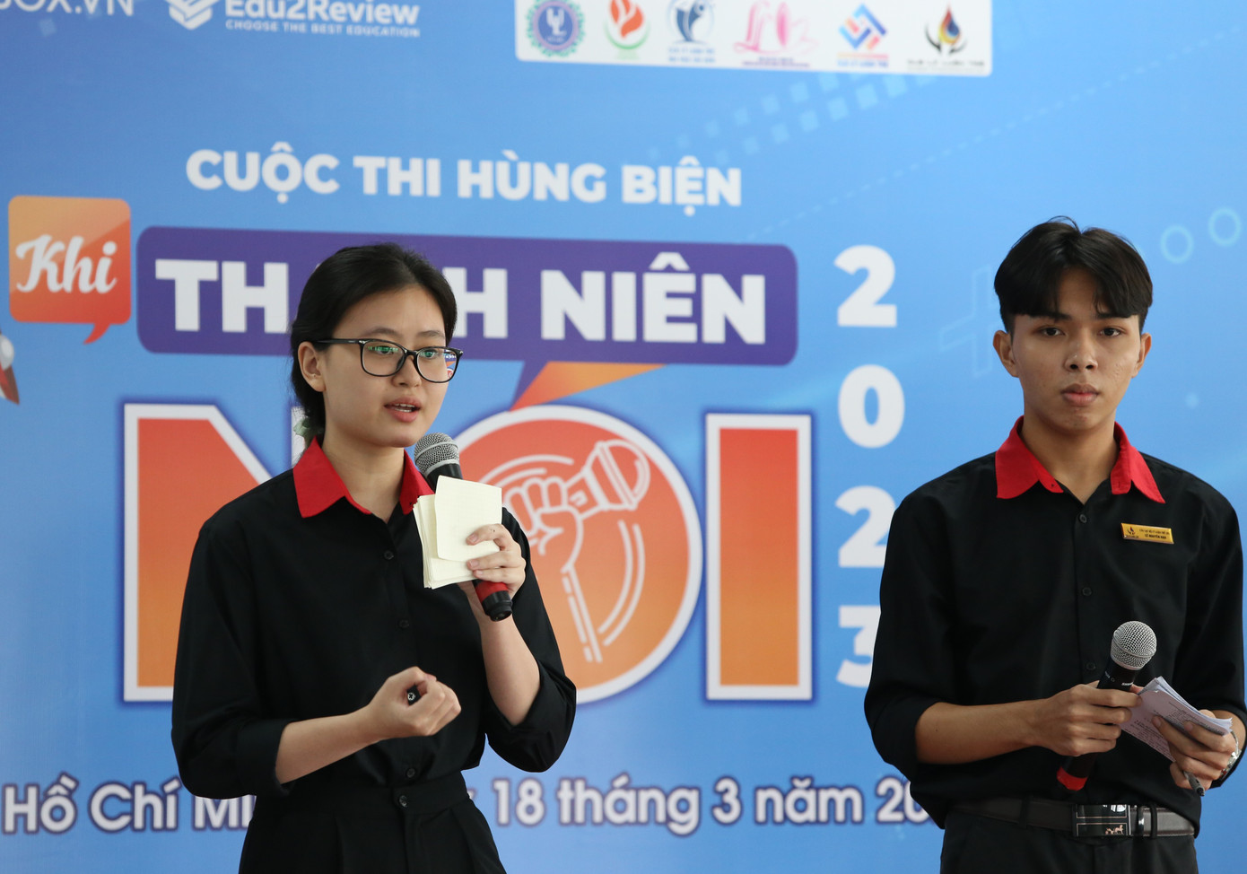 Trong khuôn khổ Ngày hội Sức trẻ sinh viên TPHCM còn diễn ra vòng Chung kết xếp hạng cuộc thi "Khi thanh niên nói" lần thứ nhất - năm 2023 với sự tranh tài của 9 đội thi xuất sắc nhất.