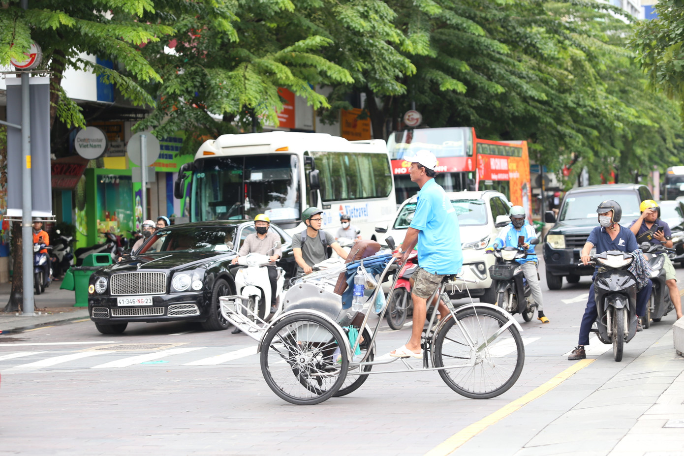 Quận 1 có nhiều tiềm năng đóng góp cho TPHCM. Ảnh: Ngô Tùng Quận 1 có nhiều tiềm năng đóng góp cho TPHCM. Ảnh: Ngô Tùng
