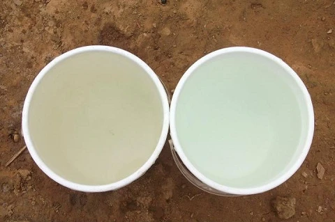 Kết quả lọc nước