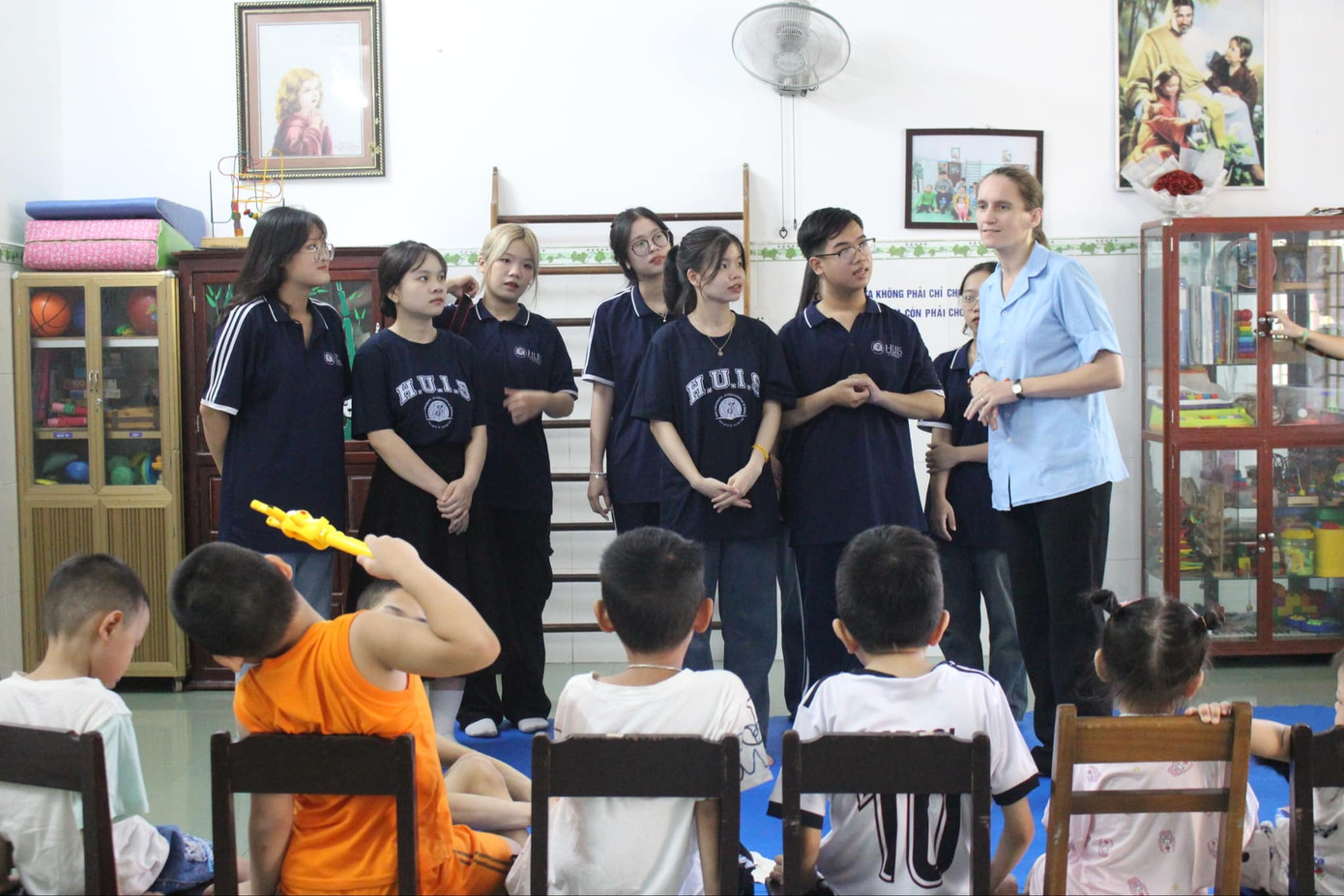 Nhóm sinh viên đã quyết định chọn Mái ấm Hy vọng Nguyệt Biều là đơn vị thụ hưởng dự án. (Ảnh: NCC) Nhóm sinh viên đã quyết định chọn Mái ấm Hy vọng Nguyệt Biều là đơn vị thụ hưởng dự án. (Ảnh: NCC)