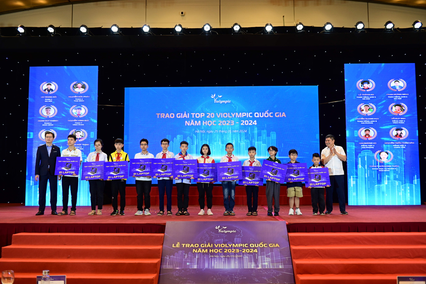 Lễ trao giải Violympic Quốc gia năm học 2023 - 2024.