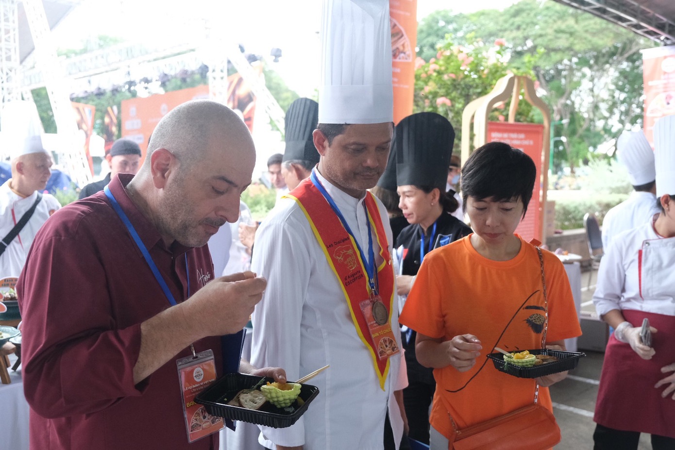 Có đa dạng các gian hàng tại Lễ hội năm nay. (Ảnh: Phú Quang) Có đa dạng các gian hàng tại Lễ hội năm nay. (Ảnh: Phú Quang)