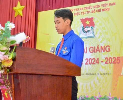 Thủ khoa Phân hiệu Học viện Thanh thiếu niên Việt Nam tại TP. HCM Trần Phạm Kỳ Lân.