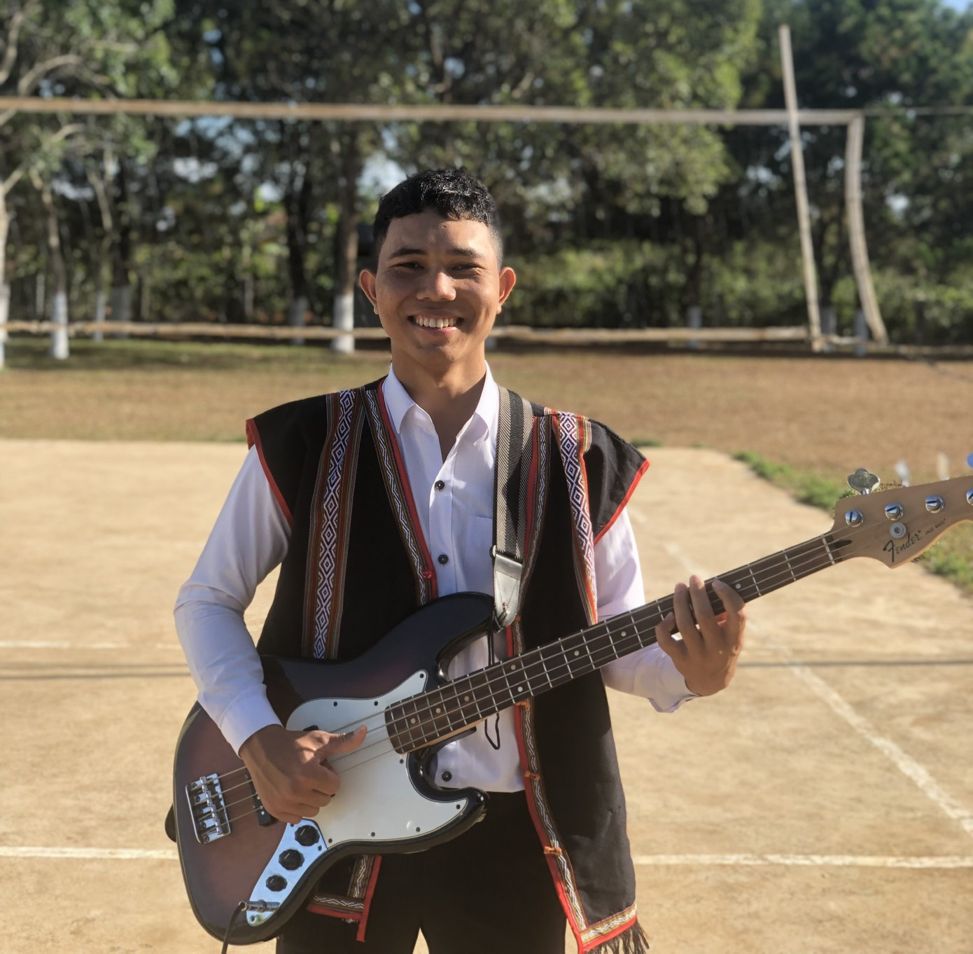 Siu Nông (sinh năm 2004) là người dân tộc Gia Rai, sinh sống ở Gia Lai (Tây Nguyên). (Ảnh: NVCC) Siu Nông (sinh năm 2004) là người dân tộc Gia Rai, sinh sống ở Gia Lai (Tây Nguyên). (Ảnh: NVCC)