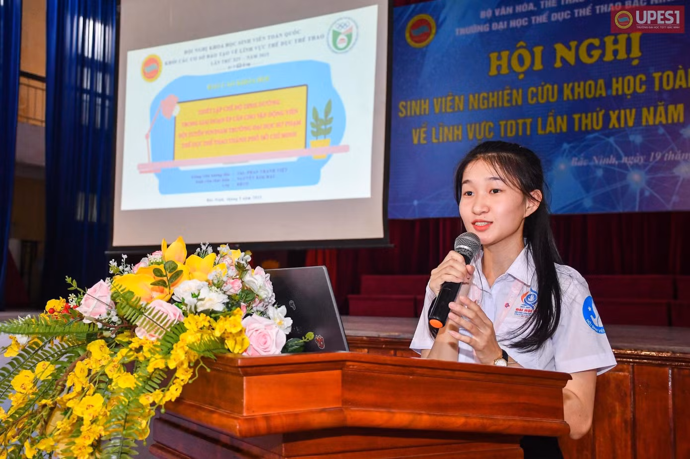 Kim Hậu luôn nỗ lực với niềm yêu thích nghiên cứu khoa học. (Ảnh: NVCC)