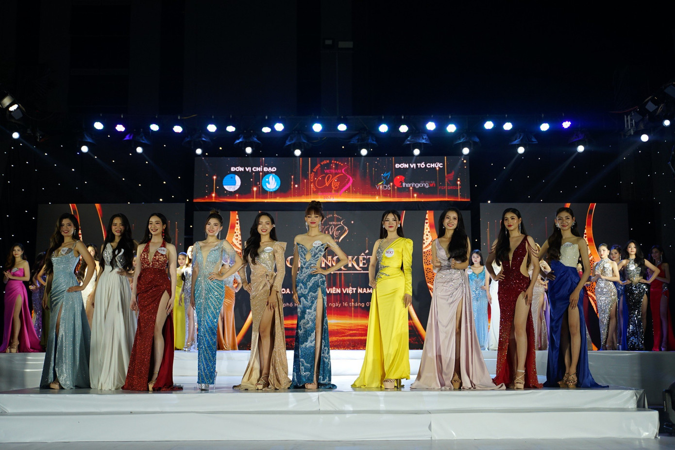 Các thí sinh đã thể hiện xuất sắc các phần thi của mình.