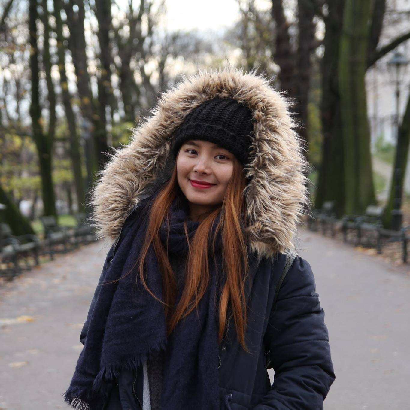 Chảo Yến khi đi du học trời Âu. Chảo Yến khi đi du học trời Âu.