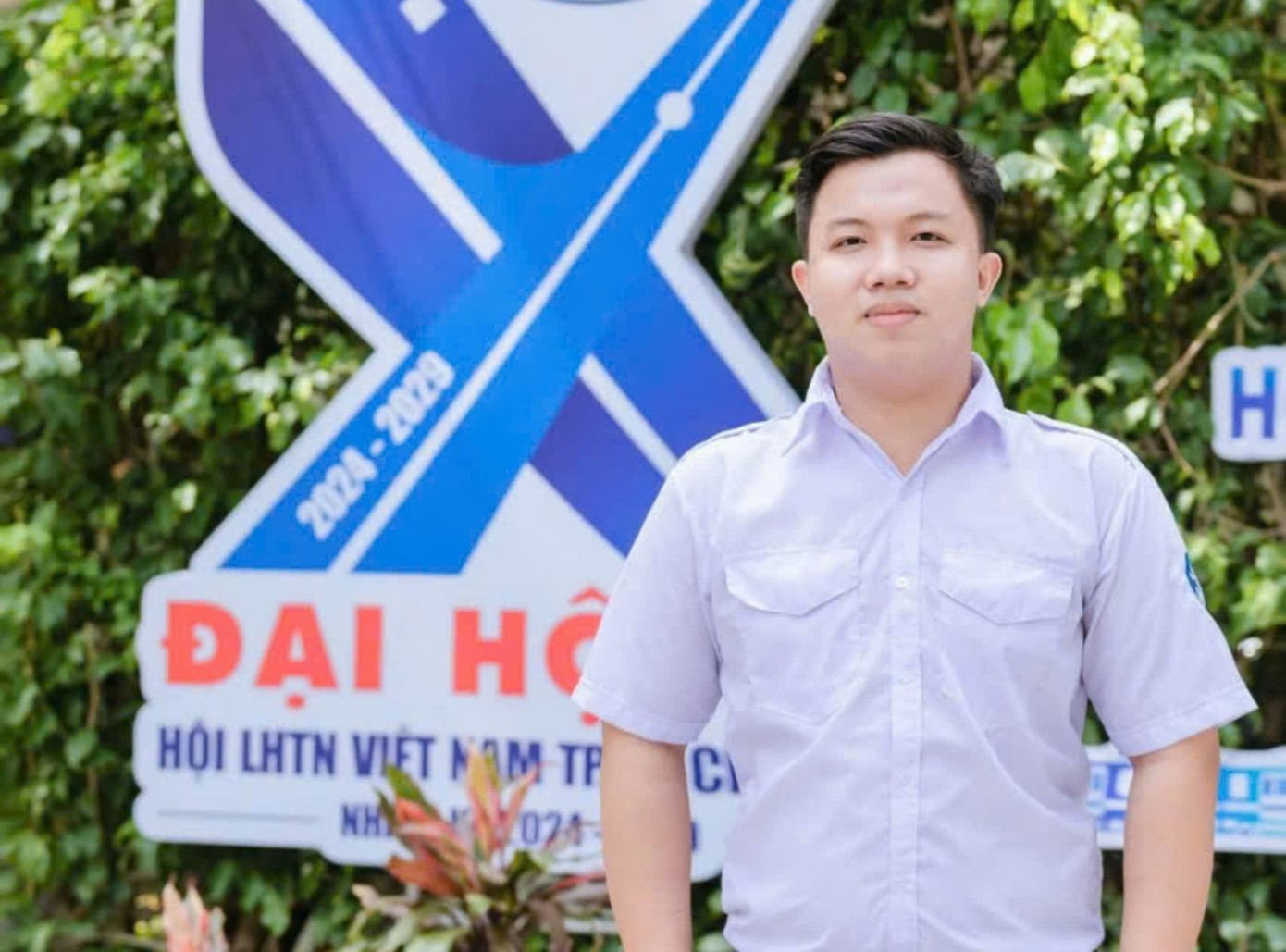 Thủ lĩnh sinh viên Phạm Ngọc Quý.