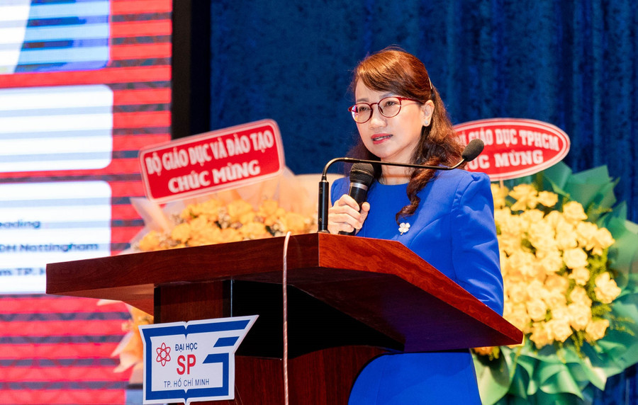 GS. TS Nguyễn Thị Thanh Mai phát biểu tại Hội thảo.