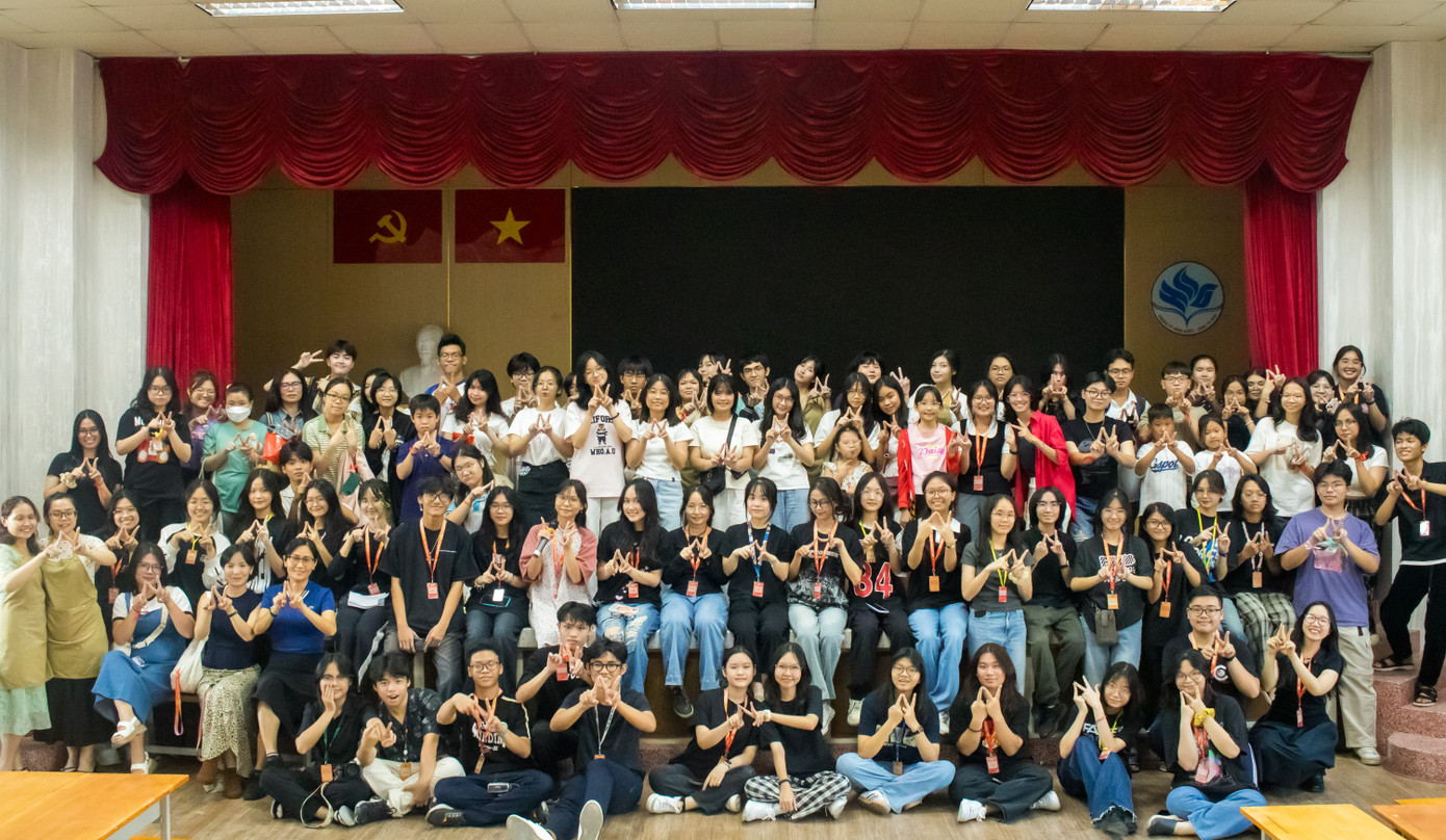 Dự án thu hút đông đảo các bạn trẻ tại TP. HCM tham gia.