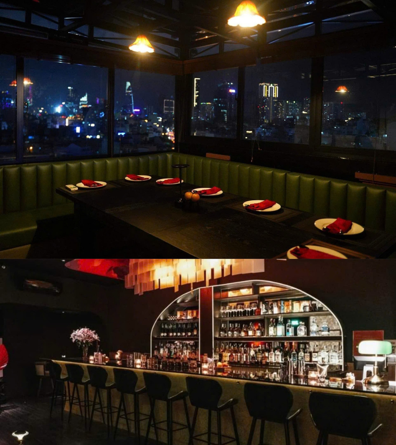 Một số "hidden bar" được yêu thích như: "Palette Bar", "Drinking & Healing", "Rabbit Hole"… có mặt tại Q. 1, TP. HCM.