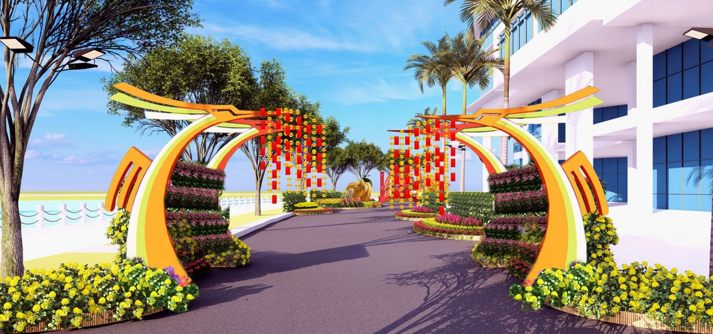 Một số tiểu cảnh ấn tượng tại Đường hoa Phú Mỹ Hưng. Một số tiểu cảnh ấn tượng tại Đường hoa Phú Mỹ Hưng.