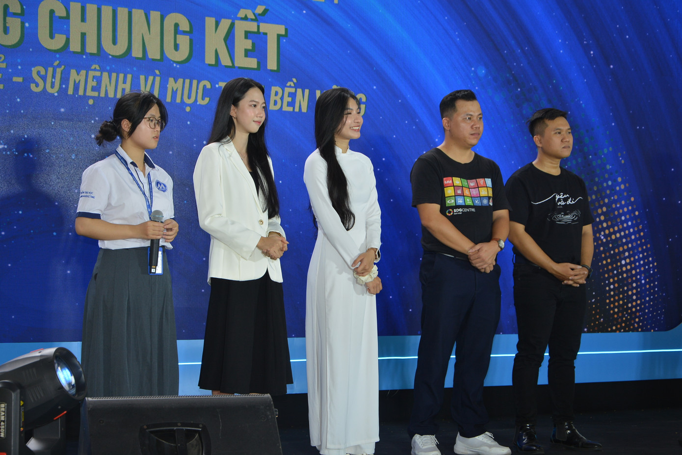 Top 5 thí sinh của bảng Tiếng Việt.