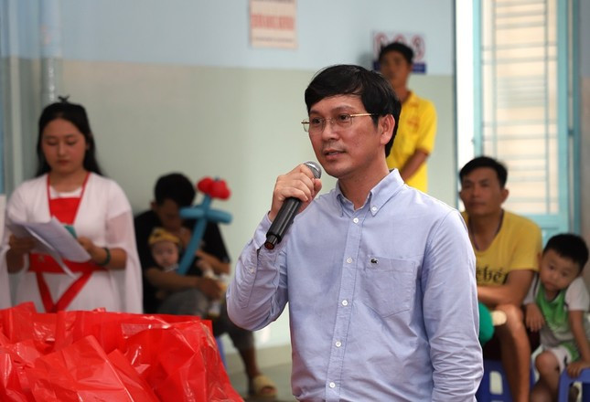 Nhà báo Trần Ngọc Lâm phát biểu tại chương trình. (Ảnh: Ngô Tùng) Nhà báo Trần Ngọc Lâm phát biểu tại chương trình. (Ảnh: Ngô Tùng)