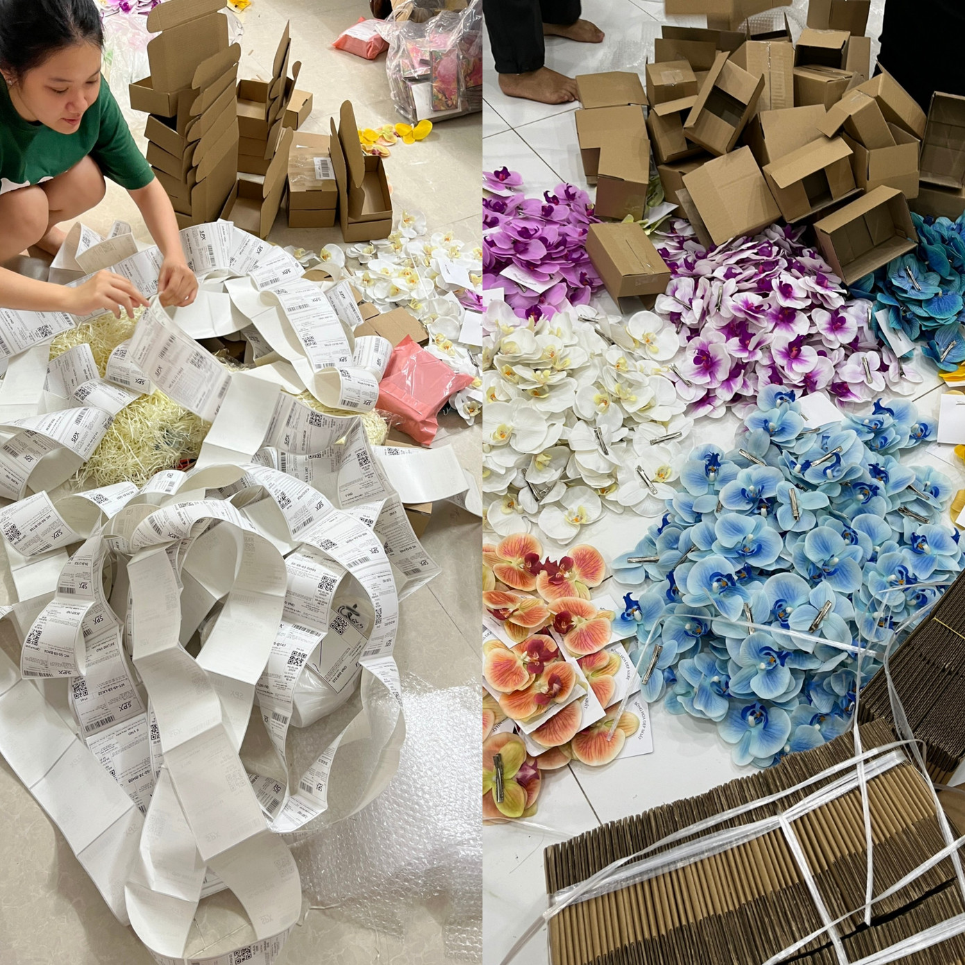 Nhiều bạn trẻ lựa chọn kinh doanh trong thời điểm vàng của trào lưu kẹp hoa. Nhiều bạn trẻ lựa chọn kinh doanh trong thời điểm vàng của trào lưu kẹp hoa.