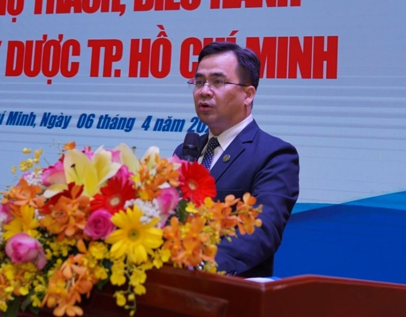 PGS. TS Ngô Quốc Đạt khi là Phó Hiệu trưởng phụ trách, điều hành trường ĐH Y Dược TP. HCM từ ngày 6/4/2024.
