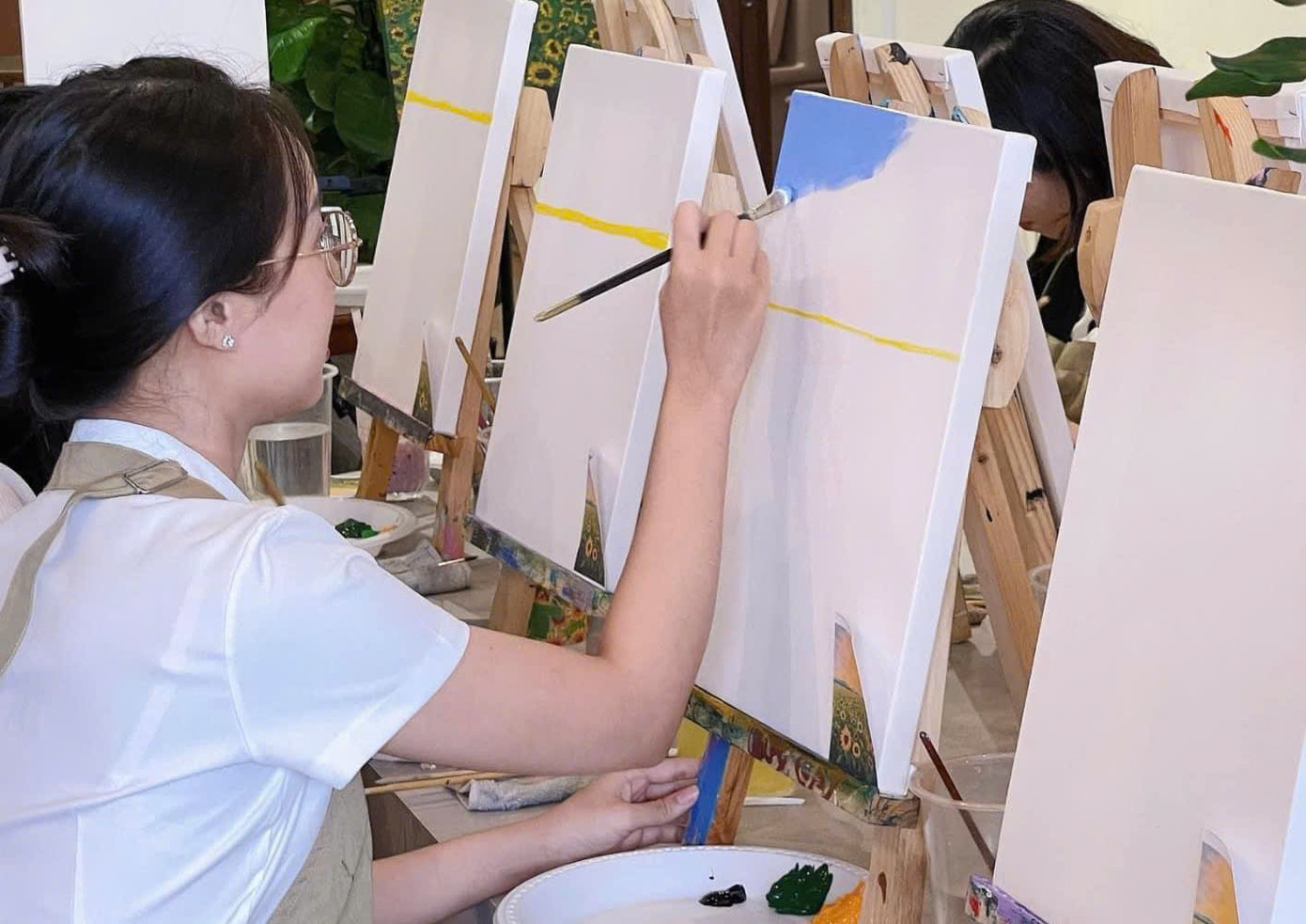 Workshop vẽ tranh nghệ thuật tại CocoNhy Art - Workshop (TP. HCM).