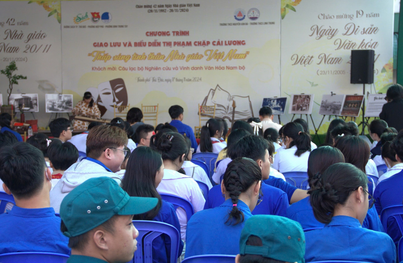 Chương trình thu hút nhiều bạn đoàn viên, sinh viên tham gia.