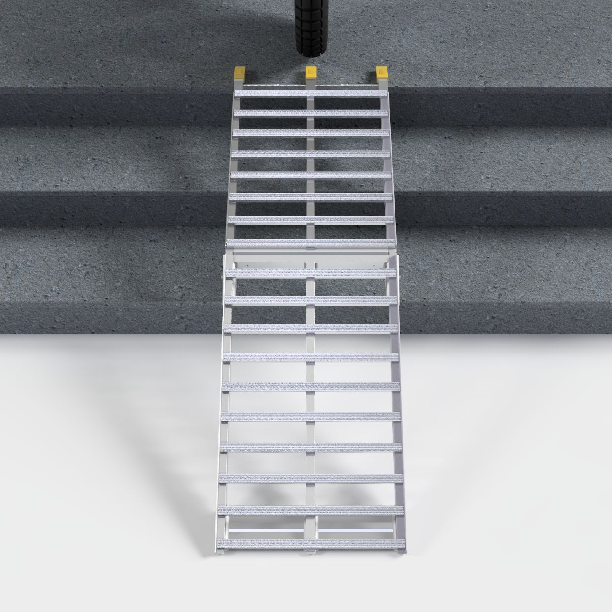 Dòng sản phẩm thang dắt xe thông minh của công ty DÔTA Việt Nam được nhóm 24 sử dụng trong dự án. (Ảnh: NVCC) Dòng sản phẩm thang dắt xe thông minh của công ty DÔTA Việt Nam được nhóm 24 sử dụng trong dự án. (Ảnh: NVCC)