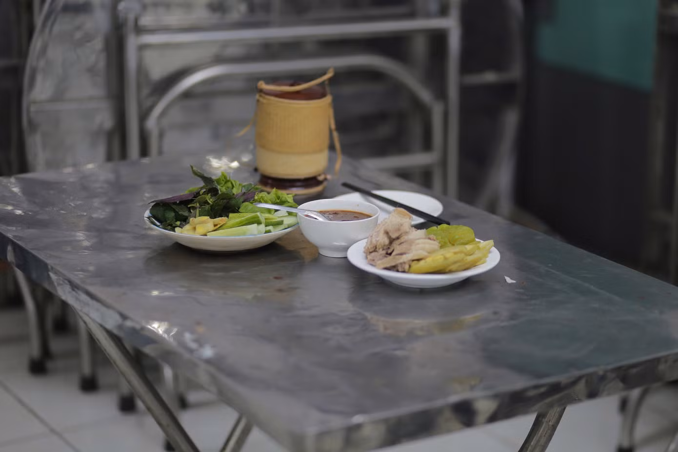 Những món ăn do chính tay các bạn chuẩn bị.