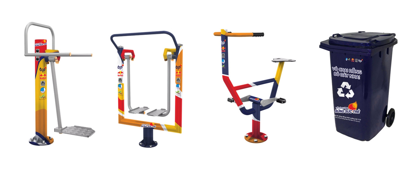 Hình ảnh thiết kế của một số thiết bị được cải tạo trong công trình.