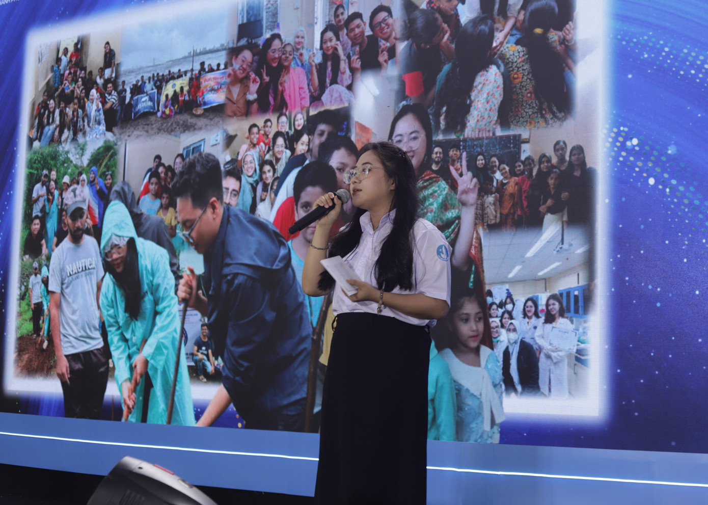 Phan Nguyễn Quỳnh Như (trường ĐH Nông Lâm TP. HCM) chia sẻ về mục tiêu phát triển giáo dục.