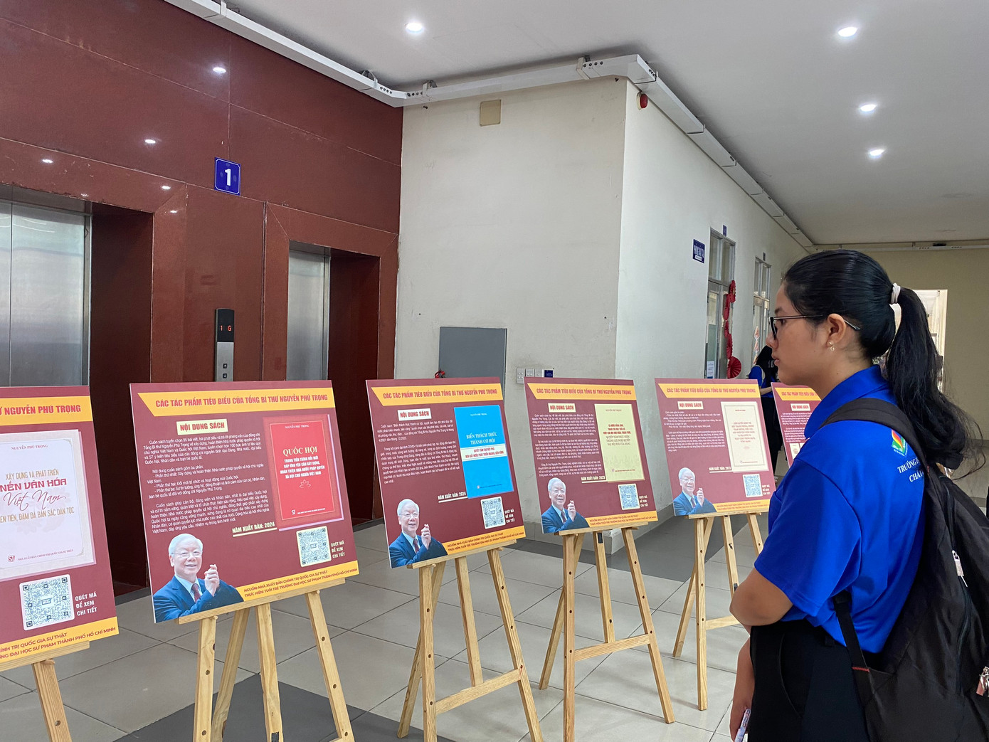 Các bạn trẻ và thầy cô cùng nhìn lại cuộc đời, sự nghiệp và những lời căn dặn của Tổng Bí thư Nguyễn Phú Trọng gửi đến thế hệ trẻ.