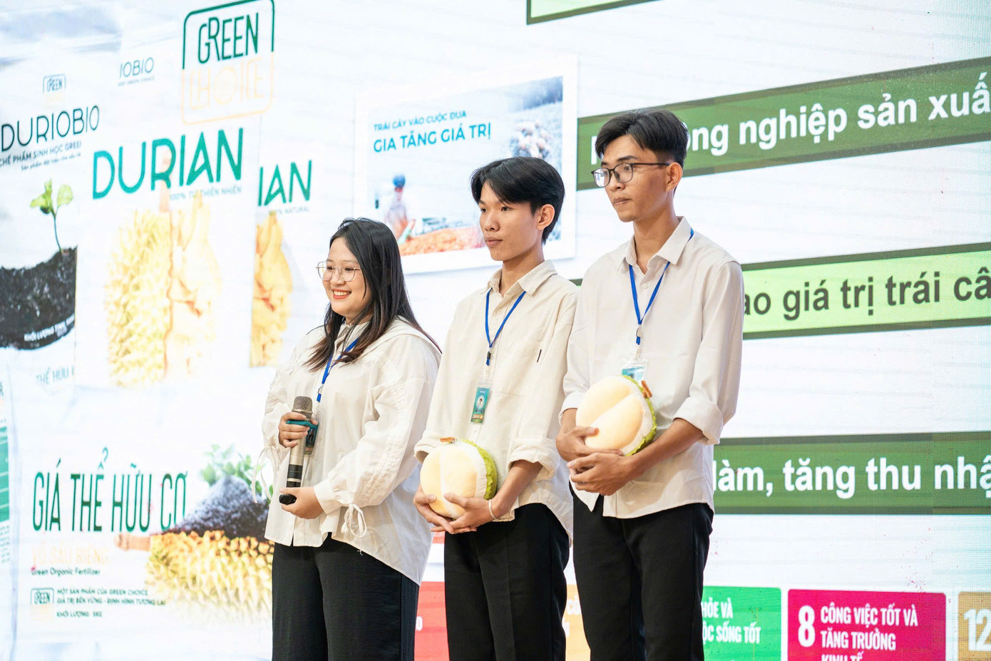 Hiện tại, nhóm đang mang dự án “The Green Journey from Waste to Sustainable Value” đến với cuộc thi ‘Sáng tạo trẻ 2024’ do ĐH Bách khoa Hà Nội tổ chức và may mắn lọt vào Top 5 các dự án xuất sắc nhất.