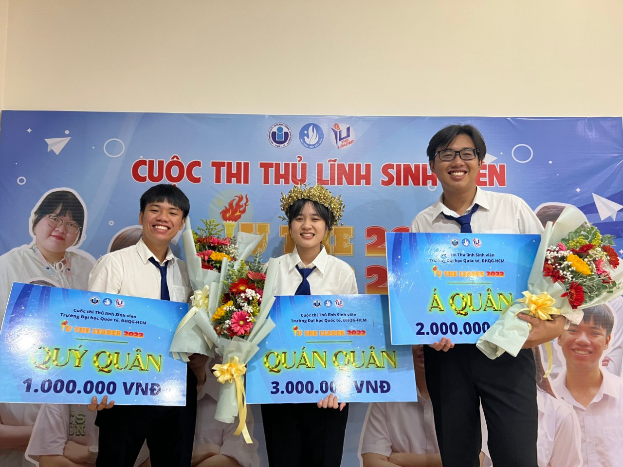 Minh Anh là Quán quân Cuộc thi "Thủ lĩnh sinh viên IU The Leader 2022" của trường ĐH Quốc tế (ĐHQG TP. HCM). (Ảnh: NVCC) Minh Anh là Quán quân Cuộc thi "Thủ lĩnh sinh viên IU The Leader 2022" của trường ĐH Quốc tế (ĐHQG TP. HCM). (Ảnh: NVCC)