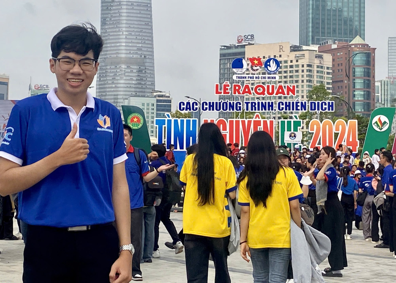 Năm 2024 là năm đánh dấu nhiều hoạt động tình nguyện của Công Khiêm.