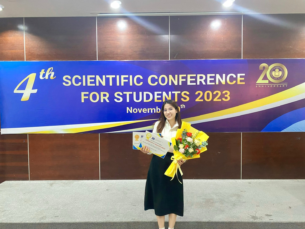 Anh Đào đoạt giải Ba cho đề tài nghiên cứu khoa học tại Hội nghị Sinh viên nghiên cứu khoa học lần thứ tư, trường ĐH Quốc tế, năm 2023. Anh Đào đoạt giải Ba cho đề tài nghiên cứu khoa học tại Hội nghị Sinh viên nghiên cứu khoa học lần thứ tư, trường ĐH Quốc tế, năm 2023.