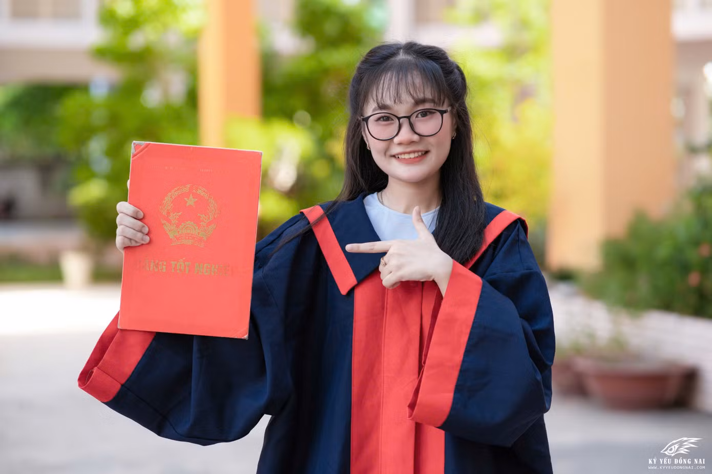 Anh Thy chia sẻ: "Chỉ có con đường học mới giúp mình thay đổi cuộc sống".