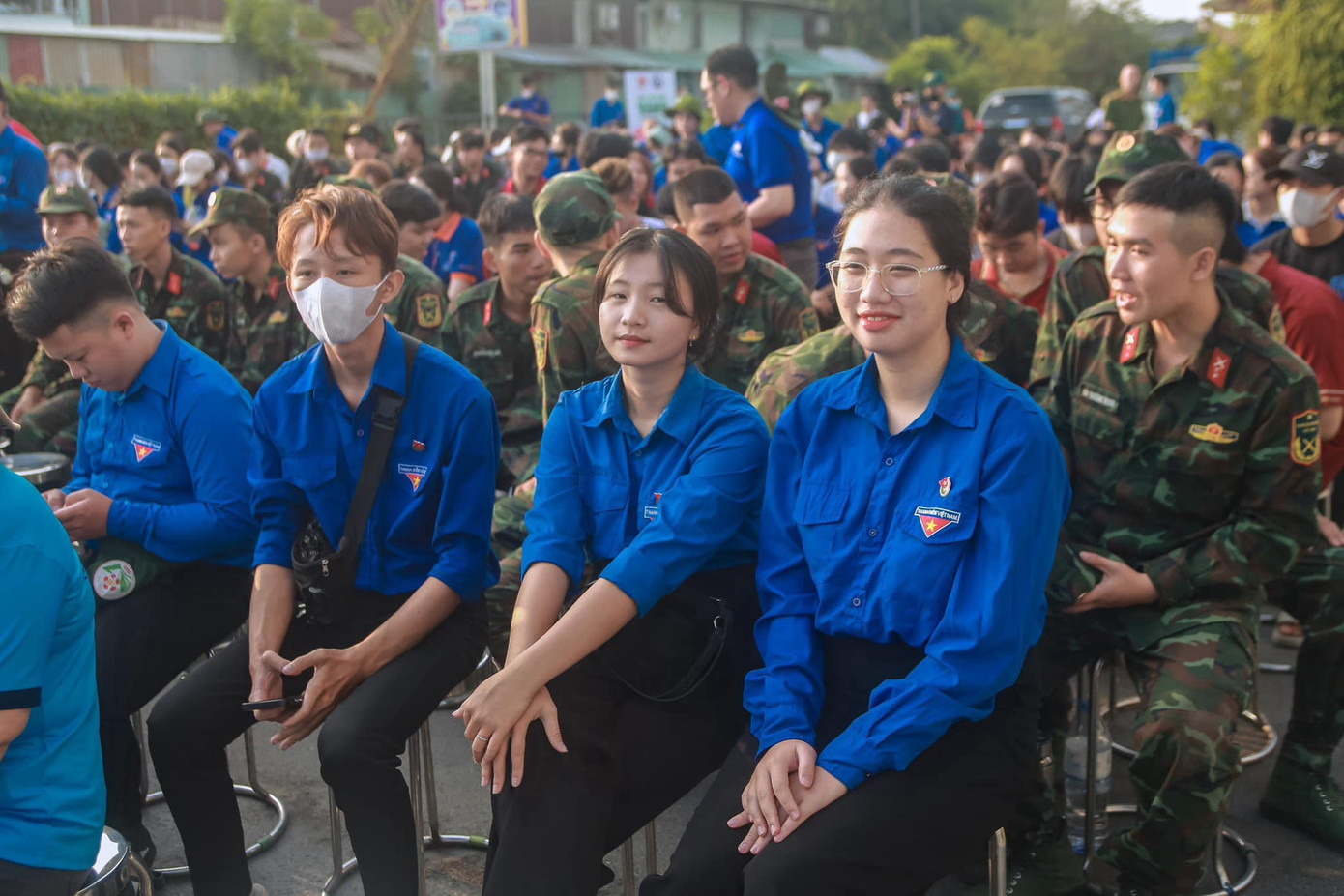 Đoàn viên, sinh viên TP. HCM tại buổi Lễ phát động chương trình Ngày 'Chủ nhật Xanh' 152.(Ảnh: TLTĐ) Đoàn viên, sinh viên TP. HCM tại buổi Lễ phát động chương trình Ngày 'Chủ nhật Xanh' 152.(Ảnh: TLTĐ)