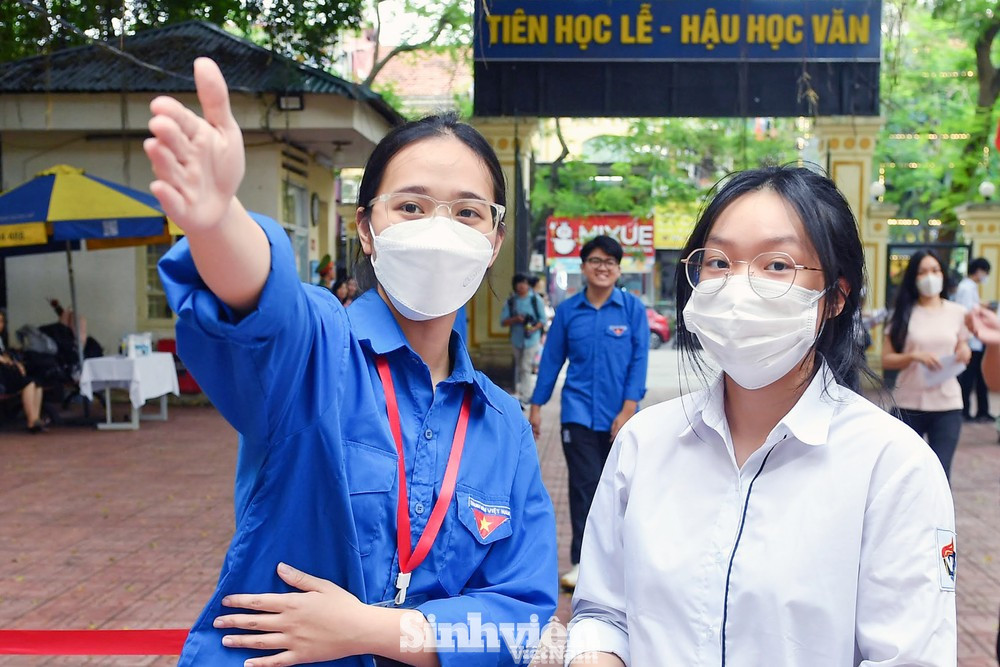 Thí sinh tham dự Kỳ thi tốt nghiệp THPT 2023. (Ảnh: Dương Triều)