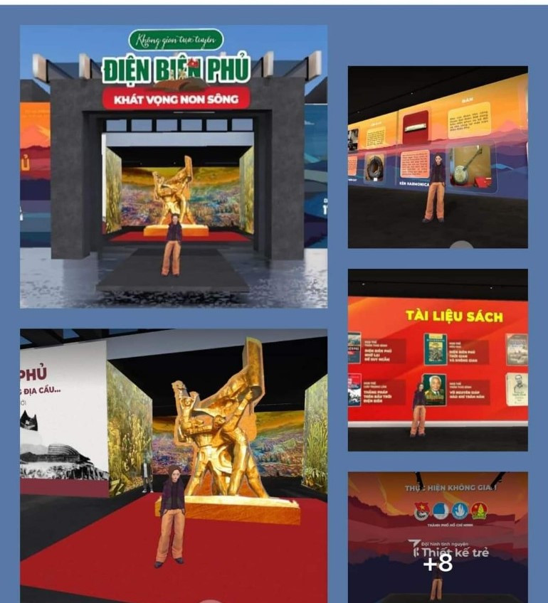 Những không gian hấp dẫn của triển lãm trực tuyến. Những không gian hấp dẫn của triển lãm trực tuyến.