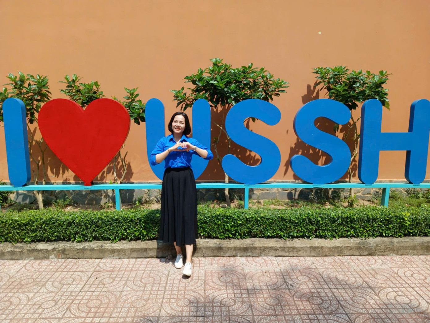 Võ Tuyết Tâm (năm thứ hai, ngành Quản lý thông tin, trường ĐH KHXH&amp;NV, ĐHQG TP. HCM).