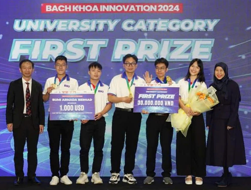 Dự án Robot điều dưỡng tích hợp AIoT và điều hướng tự động giành giải Nhất cuộc thi. Dự án Robot điều dưỡng tích hợp AIoT và điều hướng tự động giành giải Nhất cuộc thi.