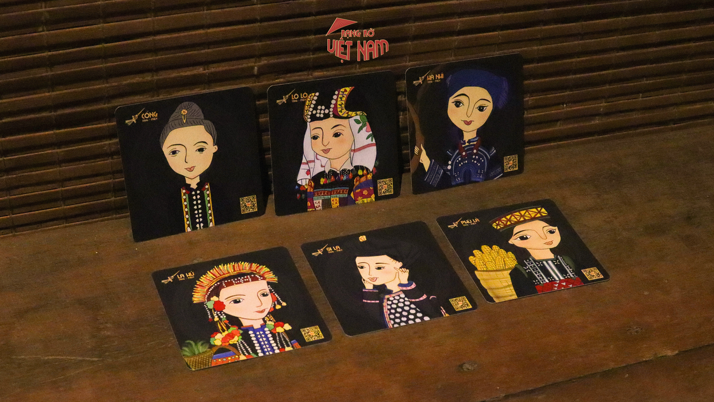 Những chi tiết trong board game 'Rạng rỡ Việt Nam' được đầu tư tỉ mỉ.