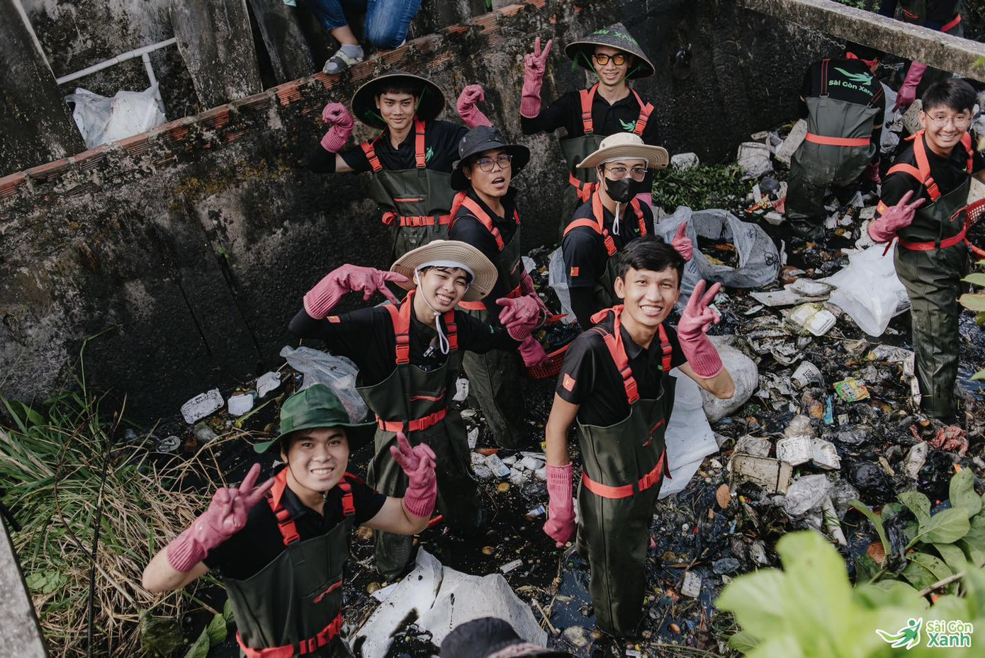 ' Những “chiến binh” trẻ mang tinh thần đóng góp vì môi trường, để TP. HCM giảm thiểu tình trạng ô nhiễm.