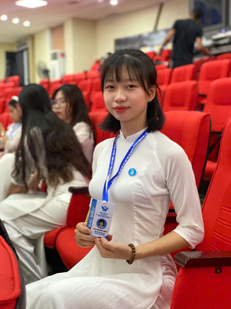 Ngọc Thảo tại Đại hội Đại biểu Hội Sinh viên tỉnh Thái Nguyên.
