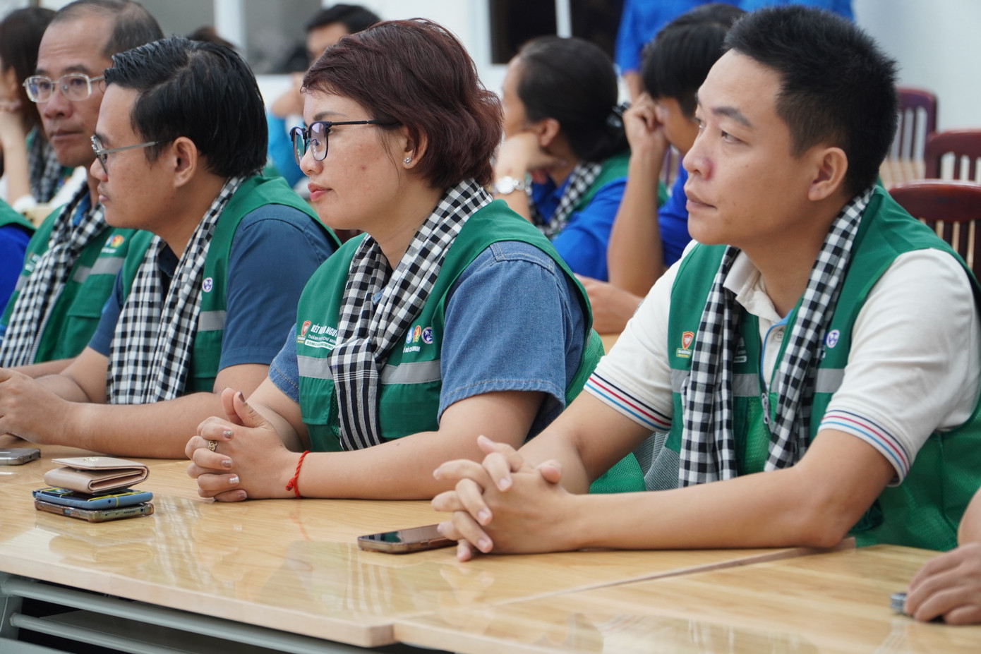 42 tình nguyện viên tham gia chương trình. 42 tình nguyện viên tham gia chương trình.