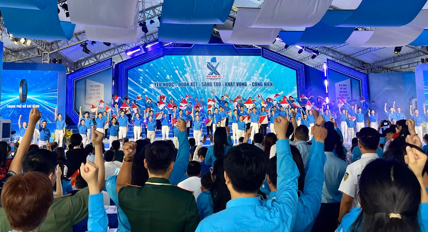 Đại hội thể hiện tinh thần sức trẻ của thanh niên Thành phố mang tên Bác.