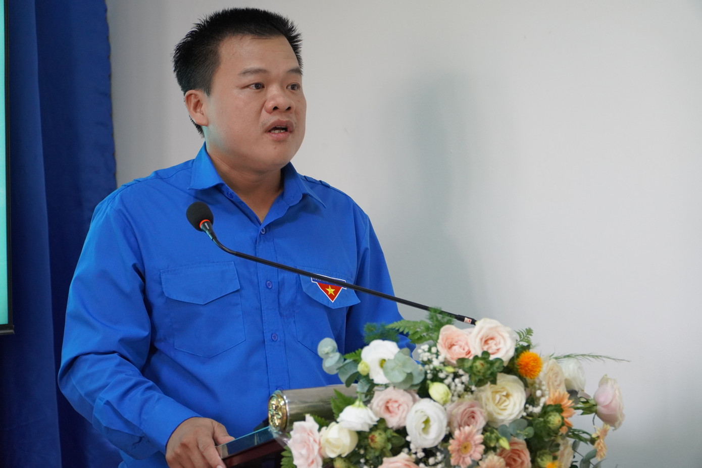 Anh Nguyễn Hải Nam phát biểu tại chương trình.